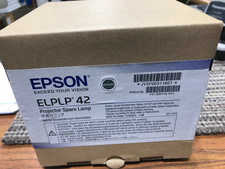 Lamp & Housing For Epson ELPLP 42  Powerlite SPARE LAMP*NIB picture