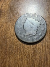 1819 Large Cent United States Actual Coin picture