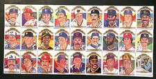 1983 DONRUSS DIAMOND KINGS COMPLETE 27 CARD SET BENCH-YAZ-REGGIE picture