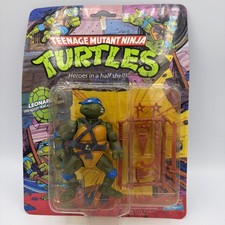 Vintage TMNT Teenage Mutant Ninja Turtles Leonardo Playmate 1988 10 Back NEW picture