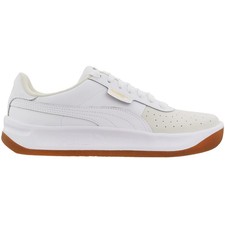 PUMA California Exotic Perforated Lace Up  Womens White Sneakers Casual Shoes 36 picture