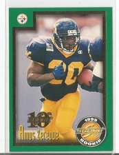 Amos Zereoue 1999 Score Anniversary SP Rookie RC #246 STEELERS 1245/1989 picture