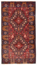 Vintage Hand-Knotted Area Rug 2'10