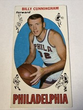 1969-70 Topps - Billy Cunningham #40 ROOKIE HOF   VG-EX picture
