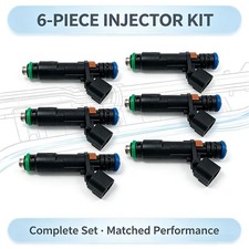 6Pcs Fuel Injectors for Ford F‑150 2005‑2008 V6 4.2L 5C3Z9F593DC FJ869 800-1905N picture