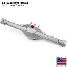 Vanquish Products VPS07853 Currie F9 SCX10 II Rear Axle Clear Anodized picture