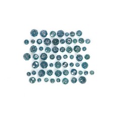 Natural Bead Shape Diamond 1.50 to 3.50 MM 1.00 CT Scoop Blue Color Diamond Q49 picture