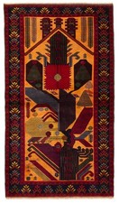 Traditional Vintage Hand-Knotted Area Rug 3'9