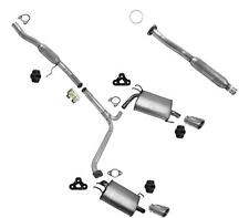 Complete Dual Muffler Exhaust Pipe System for2004-2008 Acura TSX 2.4L picture