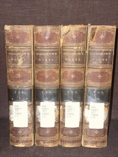 Rare 1868 Miscellaneous Works Of Oliver Goldsmith In Four Volumes Philadelphia picture