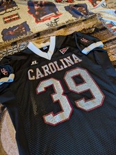 2000s South Carolina Gamecocks #39 Team Issued Black Jersey Football 52 USA picture