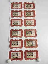 USPS Large Forever Stamps Sheet Of 12 2014 Ringling Brothers Circus Stamp Wagons picture