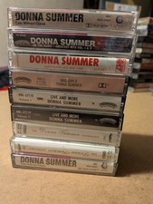 DONNA SUMMER CASSETTE LOT picture