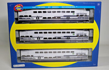 Athearn HO Scale Metrolink Bombardier Control Car 606 Coach 119 163 3-Pack 25907 picture