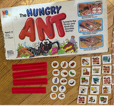 Milton Bradley The Hungry Ant Vintage 1978 Board Game Complete 2+ Ages 6-12 picture