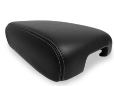 Console Lid Armrest Cover PU Leather Fit for Infiniti QX60 2014-2020 Black picture
