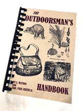 Vintage Woodcraft Outdoorsman Handbook Camping Cooking Fishing Hunting Equipment picture