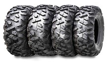 Set of 4  WANDA UTV ATV Tires 23x8-11 Front & 24x9-11 Rear Solid Deep Tread picture