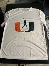 Miami Hurricanes Shirt XL Vintage New Shirt picture