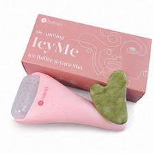 BAIMEI IcyMe Ice Roller for Face and Gua Sha Facial Tool Set, Ice Face Roller picture