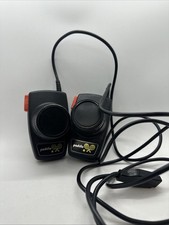 Vintage 1970s Atari 2600 Paddle Controllers Pair Paddles Wired for Console Red picture