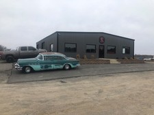40x60x16 Duro Beam steel buildings dealership building sales office commercial picture