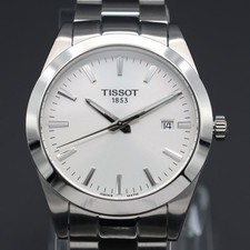 Tissot Gentleman 40mm Silver Dial Quartz Stainless Steel Watch T1274101103100 picture