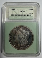 1893 -CC Morgan Silver Dollar Key Date Carson City Tough Rare Date picture