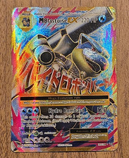 M Blastoise EX 102/108 XY Evolutions Full Art Ultra Rare Holo MP picture