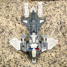 Halo Mega Bloks Police Pelican almost complete (no instructions included) picture
