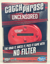 Catch Phrase Uncensored No Filter NEW Adult Electronic Handheld Party Game Red picture