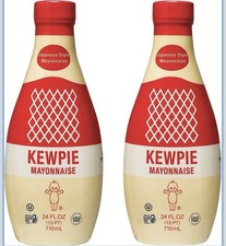2-PACK Kewpie Japanese Style Mayonnaise Gluten Free  24 Fl oz each - 48oz Total picture