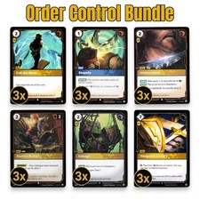 Riftbound Order Control Staples Bundle – 18 Card Competitive Core - Salvage + picture