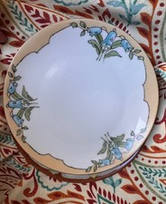 Vintage Art Nouveau Plate Thomas Sevres Gold Gilt Hand Painted 8.5” 1908-1939 picture