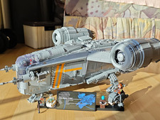 Lego Custom Star War: The Razor Crest 6187 PCS W/ 4 Figs ( DESCRIPTION BELOW) picture