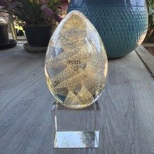 Vetri Di Murano Art Glass Egg picture