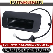 1x Primed Black Tailgate Handle for Toyota Sequoia 2008 2009 2010 2011 2012-2018 picture