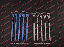 Insulated + Polish Desmarres Lid Retractor 10 PCs Set Eye Surgery Ophthalmic ZP picture