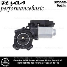 Genuine OEM Power Window Motor Front Left 824502S010 for Hyundai Tucson 10-15 picture