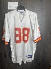 Vintage Reebok NFL 2004 Kansas City Chiefs Anthony Gonzalez #88 Jersey Adult 2XL picture