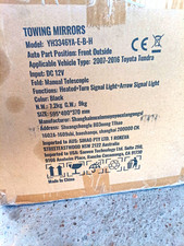 Brand New Tow Mirrors for Toyota Tundra. I Don't Have Toyota So I Don't Need It picture