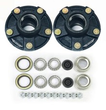 LIBRA 5 on 4.5 Trailer Idler Hub Kits 5 Lugs 5x4.5 2000 lb Axle 1-1/16