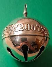 Wallace 2007 Christmas Silverplated Bell picture