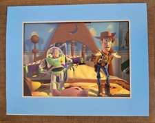 Vintage 1996 Toy Story & 1999 A Bug's Life Exclusive Commemorative Lithographs picture