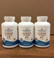 3 Pack Nordic Naturals Ultimate Omega 2x Fish Oil 2150 mg 180 SoftGels NEW picture