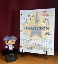 Hamilton Script Signed- Autograph Reprints- 146 Pgs- Hamilton Broadway Musical picture