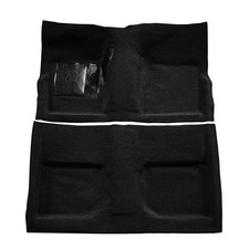 ACC Carpet Cut Pile Molded Black Mustang Coupe 1965-1968 picture