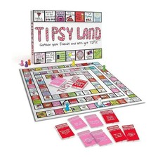 Tipsy Land Adult Drinking Board Game Party Game 2-8 Players Fun Night picture