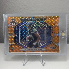 2023 Panini Mosaic NFL Debut Jaxon Smith-Njigba Orange Mosaic Prizm /199 #ND-12 picture