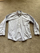 Brooks Brothers Non-Iron Dress Shirt 15.5 34 Blue/White Check NWOT picture